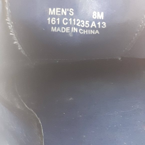 Cole Haan Cognac real LEATHER wingtip Lace up Oxfords dress shoe 8us Men=w9.5us - Picture 4 of 5